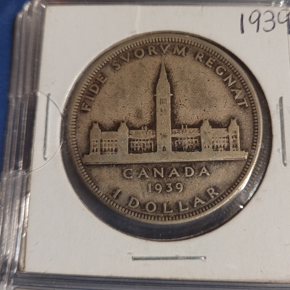 1939 Canadian Silver Dollar